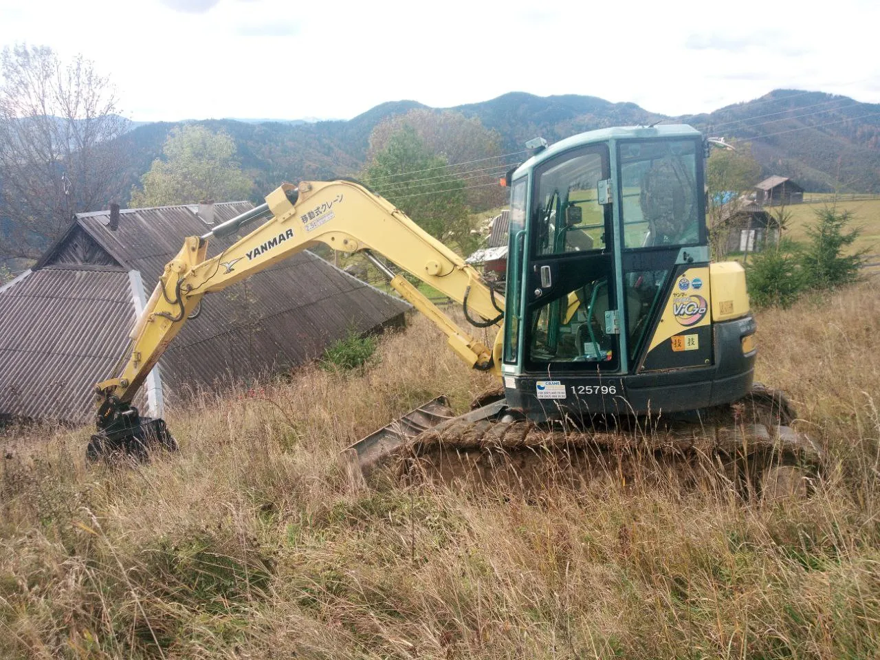 Екскаватор Yanmar ViO70