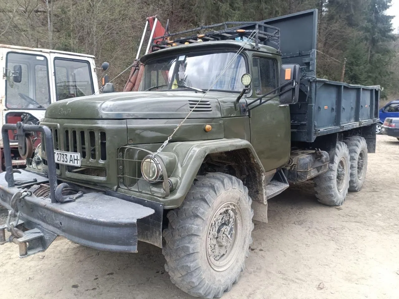 Самоскид Зіл 131 6×6 у Карпатах